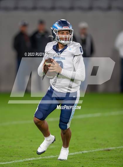 Thumbnail 2 in Granite Hills vs. Lincoln (CIF SDS Open Division Championship) photogallery.