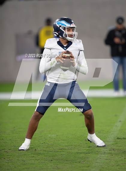 Thumbnail 2 in Granite Hills vs. Lincoln (CIF SDS Open Division Championship) photogallery.