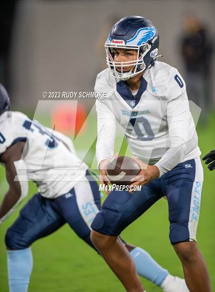 Thumbnail 3 in Granite Hills vs. Lincoln (CIF SDS Open Division Championship) photogallery.