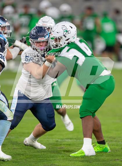 Thumbnail 2 in Granite Hills vs. Lincoln (CIF SDS Open Division Championship) photogallery.