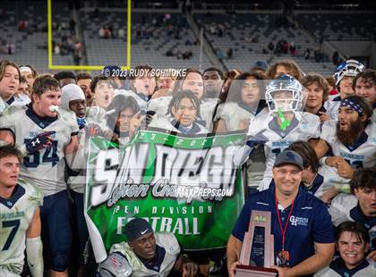 Thumbnail 3 in Granite Hills vs. Lincoln (CIF SDS Open Division Championship) photogallery.