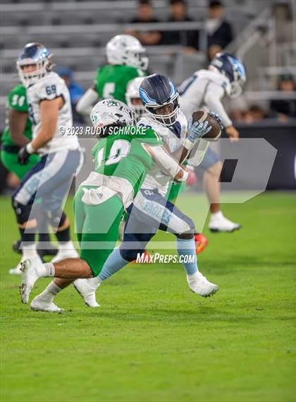 Thumbnail 3 in Granite Hills vs. Lincoln (CIF SDS Open Division Championship) photogallery.
