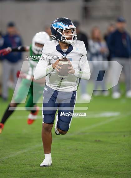 Thumbnail 3 in Granite Hills vs. Lincoln (CIF SDS Open Division Championship) photogallery.