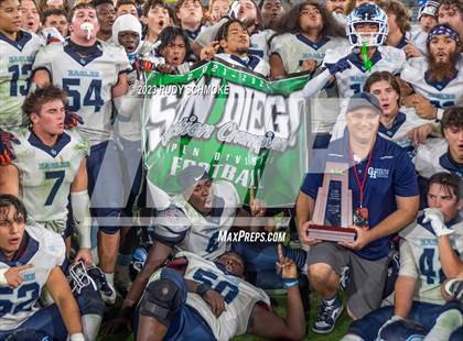 Thumbnail 2 in Granite Hills vs. Lincoln (CIF SDS Open Division Championship) photogallery.