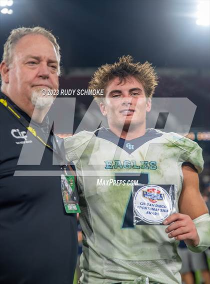 Thumbnail 3 in Granite Hills vs. Lincoln (CIF SDS Open Division Championship) photogallery.