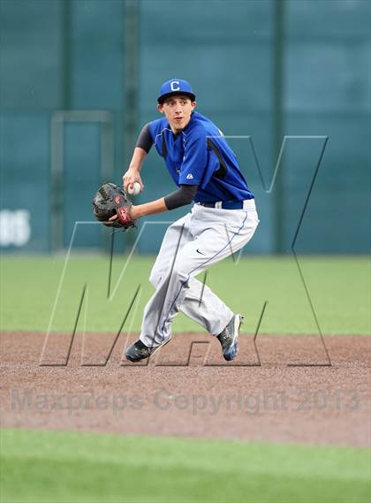 Thumbnail 3 in Gibault Catholic vs Columbia photogallery.