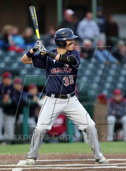 Thumbnail 3 in Gibault Catholic vs Columbia photogallery.