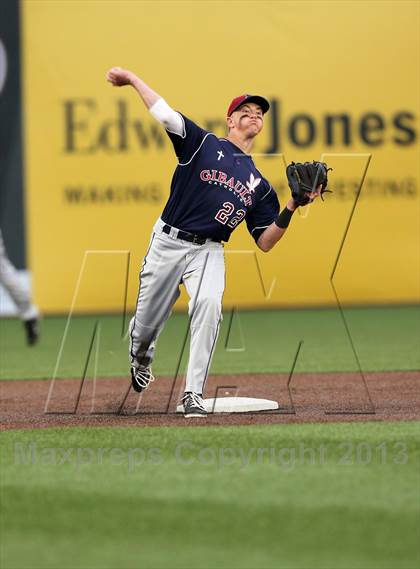Thumbnail 1 in Gibault Catholic vs Columbia photogallery.