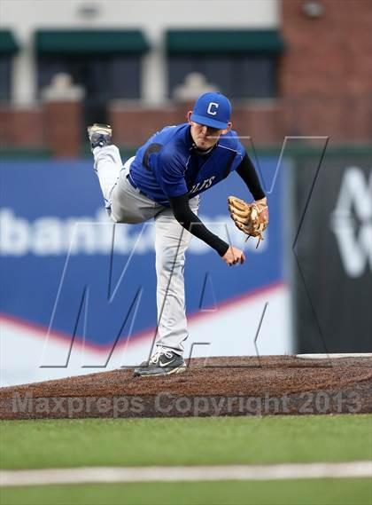 Thumbnail 3 in Gibault Catholic vs Columbia photogallery.