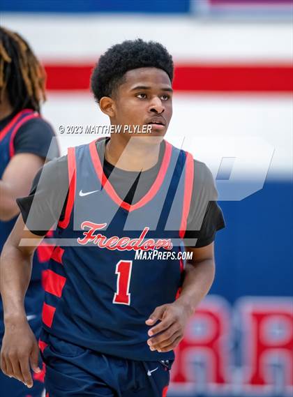 Thumbnail 1 in Freedom Christian Academy vs. Pine Forest (MLK Dream Jam at Terry Sanford) photogallery.