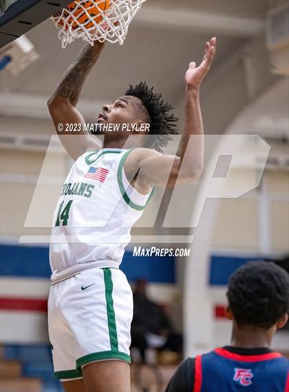 Thumbnail 1 in Freedom Christian Academy vs. Pine Forest (MLK Dream Jam at Terry Sanford) photogallery.