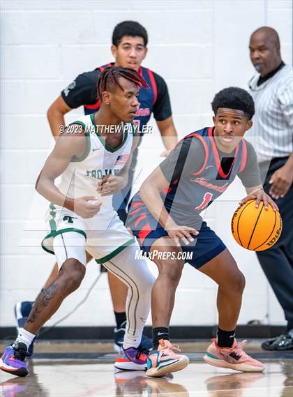 Thumbnail 1 in Freedom Christian Academy vs. Pine Forest (MLK Dream Jam at Terry Sanford) photogallery.