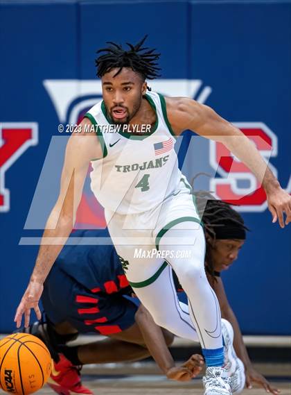 Thumbnail 2 in Freedom Christian Academy vs. Pine Forest (MLK Dream Jam at Terry Sanford) photogallery.