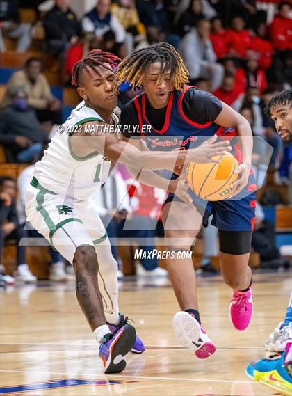 Thumbnail 2 in Freedom Christian Academy vs. Pine Forest (MLK Dream Jam at Terry Sanford) photogallery.