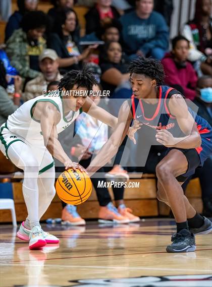 Thumbnail 1 in Freedom Christian Academy vs. Pine Forest (MLK Dream Jam at Terry Sanford) photogallery.