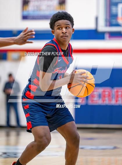 Thumbnail 2 in Freedom Christian Academy vs. Pine Forest (MLK Dream Jam at Terry Sanford) photogallery.
