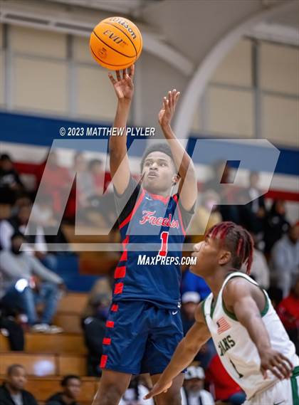 Thumbnail 1 in Freedom Christian Academy vs. Pine Forest (MLK Dream Jam at Terry Sanford) photogallery.