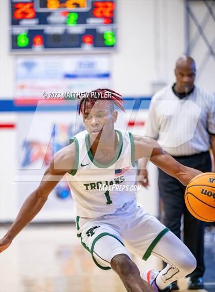 Thumbnail 1 in Freedom Christian Academy vs. Pine Forest (MLK Dream Jam at Terry Sanford) photogallery.