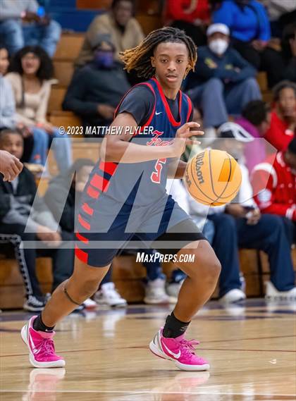 Thumbnail 3 in Freedom Christian Academy vs. Pine Forest (MLK Dream Jam at Terry Sanford) photogallery.