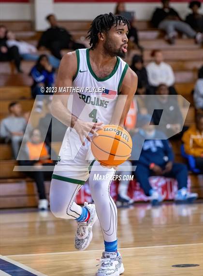 Thumbnail 2 in Freedom Christian Academy vs. Pine Forest (MLK Dream Jam at Terry Sanford) photogallery.