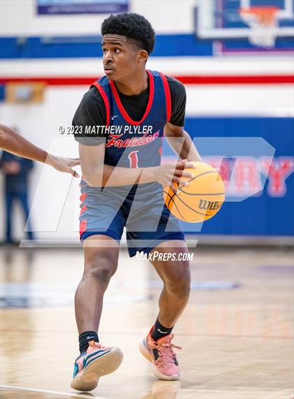 Thumbnail 1 in Freedom Christian Academy vs. Pine Forest (MLK Dream Jam at Terry Sanford) photogallery.