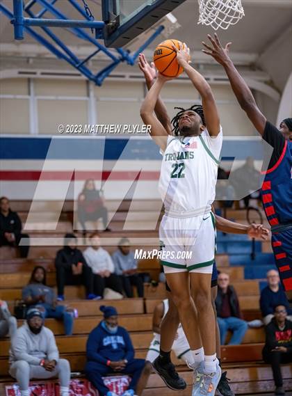 Thumbnail 2 in Freedom Christian Academy vs. Pine Forest (MLK Dream Jam at Terry Sanford) photogallery.