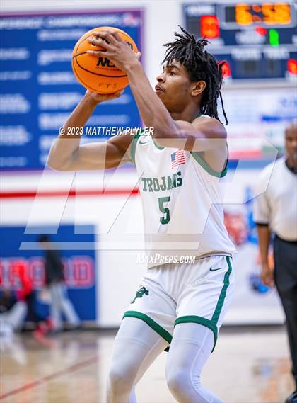Thumbnail 3 in Freedom Christian Academy vs. Pine Forest (MLK Dream Jam at Terry Sanford) photogallery.