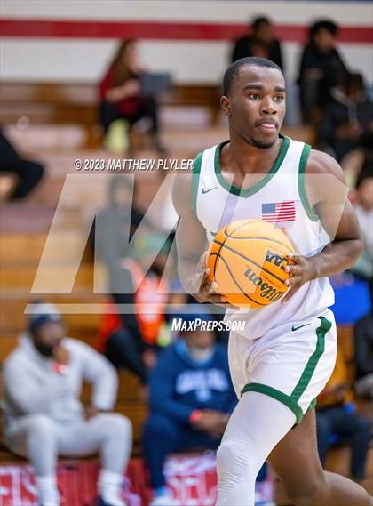 Thumbnail 2 in Freedom Christian Academy vs. Pine Forest (MLK Dream Jam at Terry Sanford) photogallery.
