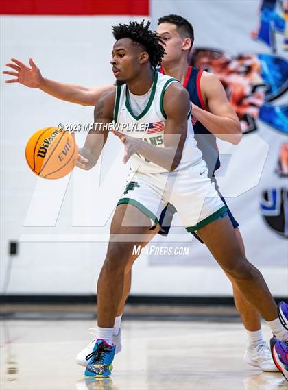 Thumbnail 1 in Freedom Christian Academy vs. Pine Forest (MLK Dream Jam at Terry Sanford) photogallery.