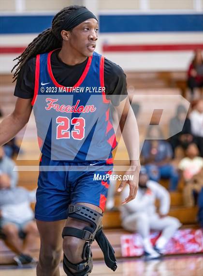 Thumbnail 1 in Freedom Christian Academy vs. Pine Forest (MLK Dream Jam at Terry Sanford) photogallery.