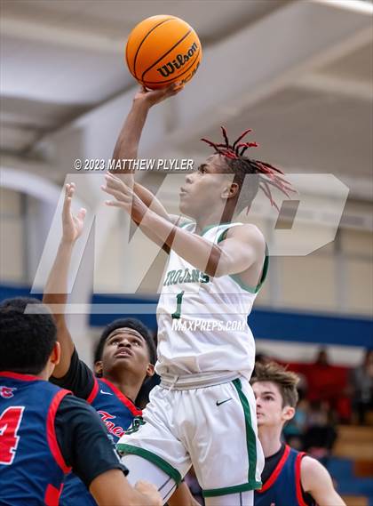 Thumbnail 1 in Freedom Christian Academy vs. Pine Forest (MLK Dream Jam at Terry Sanford) photogallery.