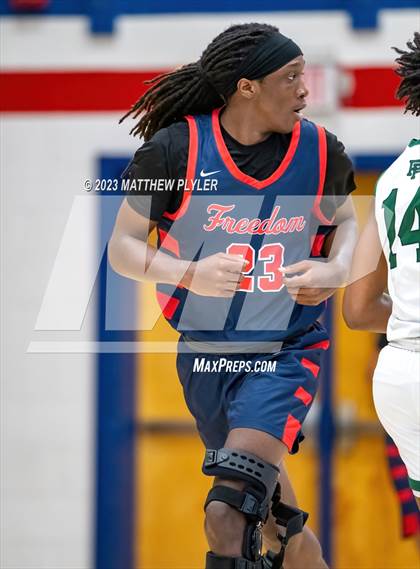 Thumbnail 3 in Freedom Christian Academy vs. Pine Forest (MLK Dream Jam at Terry Sanford) photogallery.