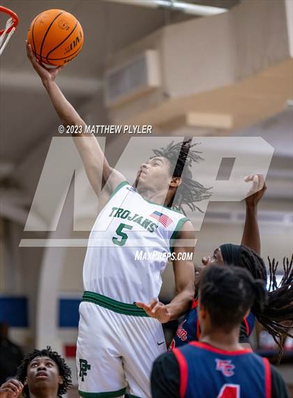 Thumbnail 3 in Freedom Christian Academy vs. Pine Forest (MLK Dream Jam at Terry Sanford) photogallery.