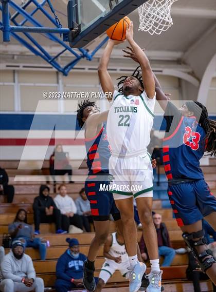 Thumbnail 3 in Freedom Christian Academy vs. Pine Forest (MLK Dream Jam at Terry Sanford) photogallery.