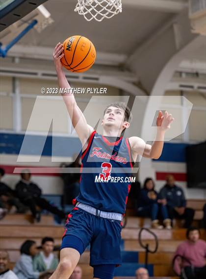 Thumbnail 1 in Freedom Christian Academy vs. Pine Forest (MLK Dream Jam at Terry Sanford) photogallery.