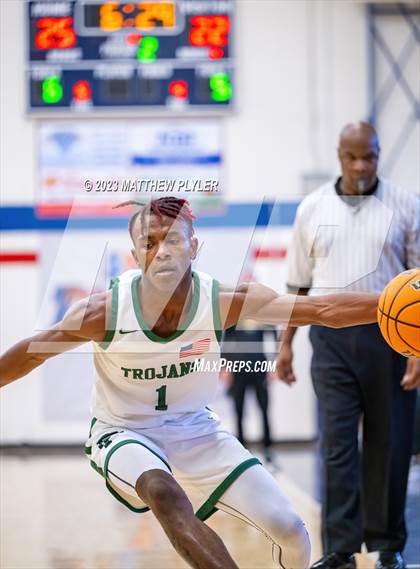 Thumbnail 3 in Freedom Christian Academy vs. Pine Forest (MLK Dream Jam at Terry Sanford) photogallery.