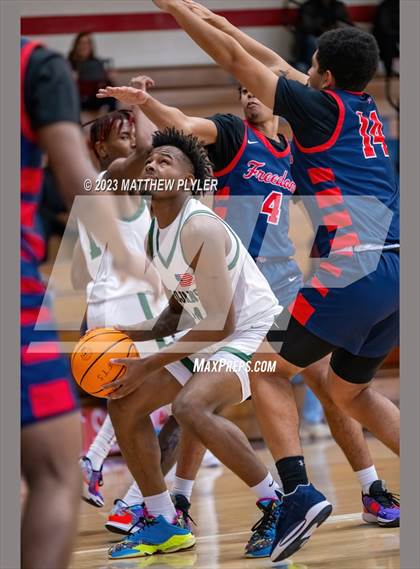 Thumbnail 2 in Freedom Christian Academy vs. Pine Forest (MLK Dream Jam at Terry Sanford) photogallery.