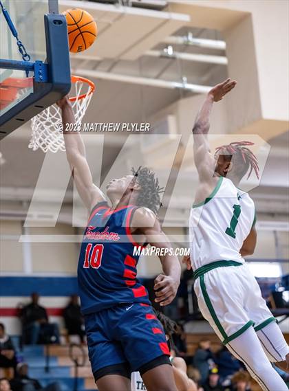 Thumbnail 2 in Freedom Christian Academy vs. Pine Forest (MLK Dream Jam at Terry Sanford) photogallery.