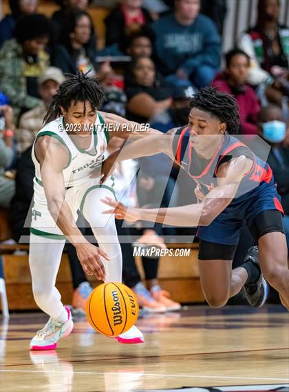 Thumbnail 2 in Freedom Christian Academy vs. Pine Forest (MLK Dream Jam at Terry Sanford) photogallery.