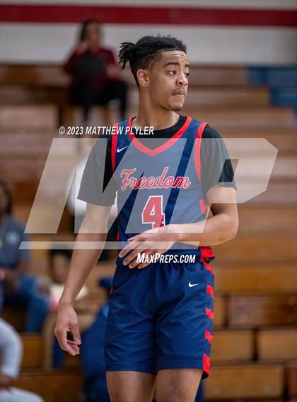 Thumbnail 1 in Freedom Christian Academy vs. Pine Forest (MLK Dream Jam at Terry Sanford) photogallery.