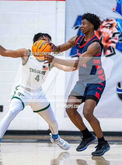 Thumbnail 3 in Freedom Christian Academy vs. Pine Forest (MLK Dream Jam at Terry Sanford) photogallery.