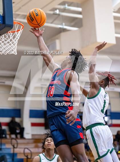 Thumbnail 1 in Freedom Christian Academy vs. Pine Forest (MLK Dream Jam at Terry Sanford) photogallery.