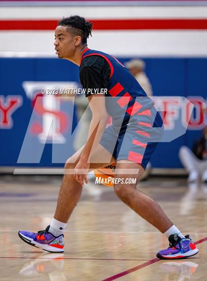 Thumbnail 1 in Freedom Christian Academy vs. Pine Forest (MLK Dream Jam at Terry Sanford) photogallery.
