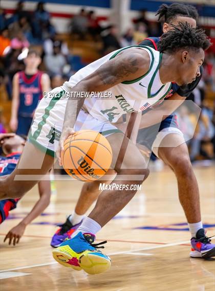 Thumbnail 1 in Freedom Christian Academy vs. Pine Forest (MLK Dream Jam at Terry Sanford) photogallery.