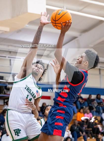 Thumbnail 1 in Freedom Christian Academy vs. Pine Forest (MLK Dream Jam at Terry Sanford) photogallery.