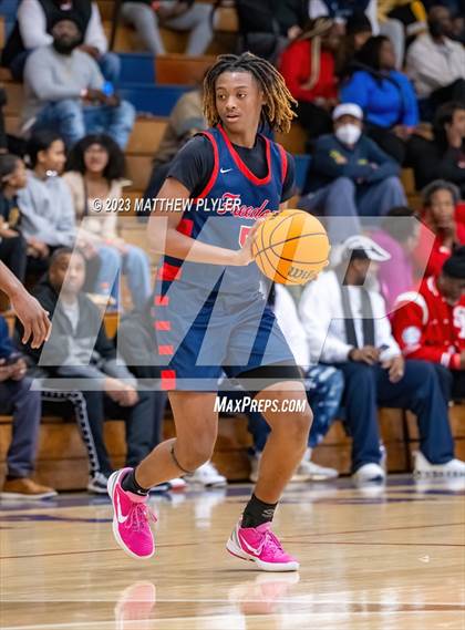 Thumbnail 2 in Freedom Christian Academy vs. Pine Forest (MLK Dream Jam at Terry Sanford) photogallery.