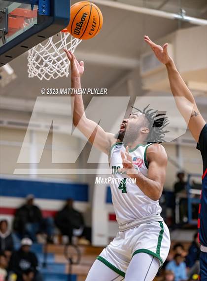 Thumbnail 1 in Freedom Christian Academy vs. Pine Forest (MLK Dream Jam at Terry Sanford) photogallery.