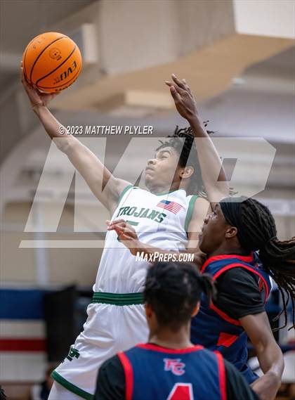 Thumbnail 2 in Freedom Christian Academy vs. Pine Forest (MLK Dream Jam at Terry Sanford) photogallery.