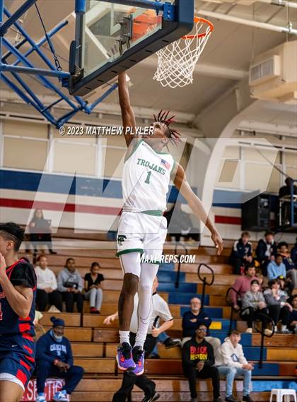 Thumbnail 3 in Freedom Christian Academy vs. Pine Forest (MLK Dream Jam at Terry Sanford) photogallery.