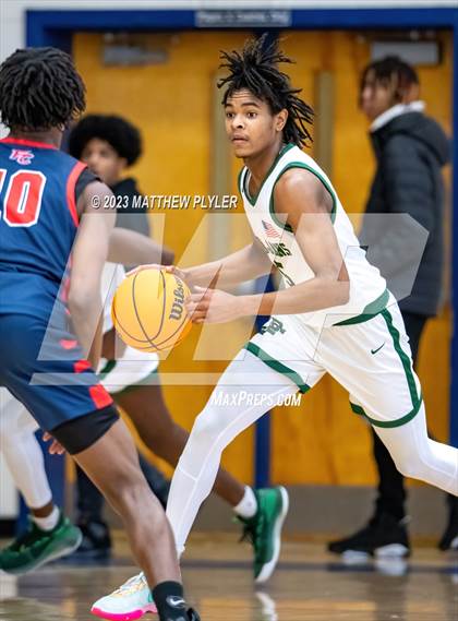 Thumbnail 2 in Freedom Christian Academy vs. Pine Forest (MLK Dream Jam at Terry Sanford) photogallery.